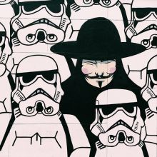 36" x 24" Fawkestrooper Print