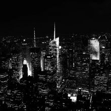 24" x 36" Night City Print